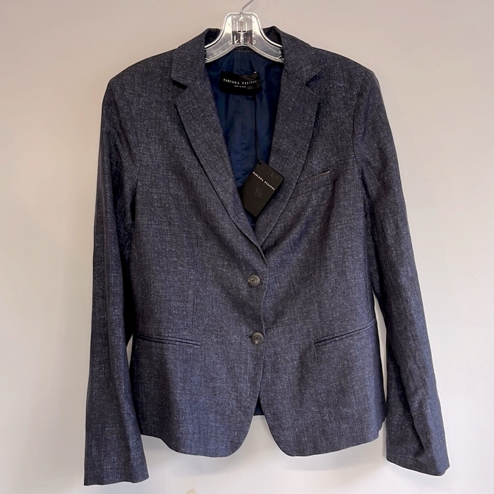 Fabiana Filippi linen blazer, size S